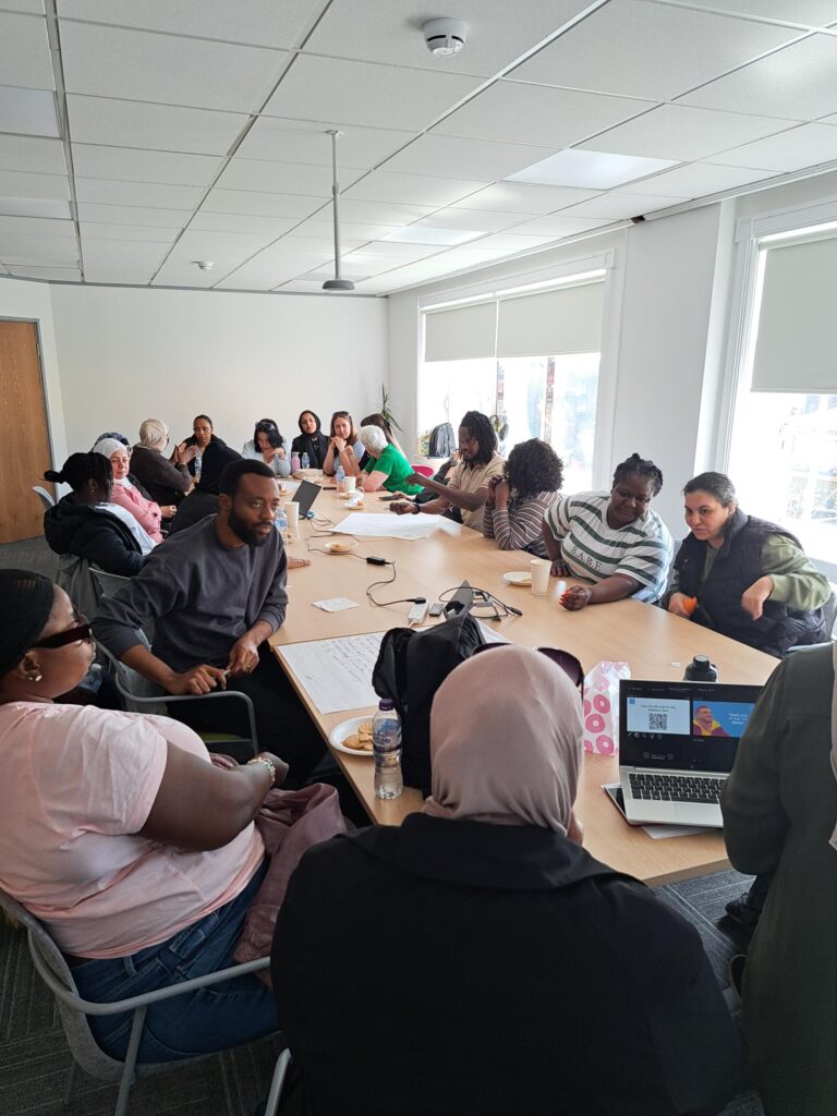 Scottish Refugee Council's Peer Integration Group meeting and discussion